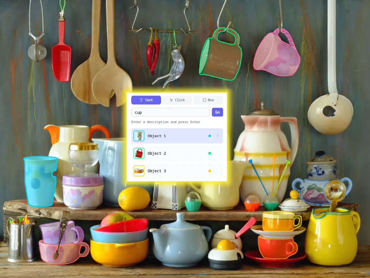 Text to Cutout Interface